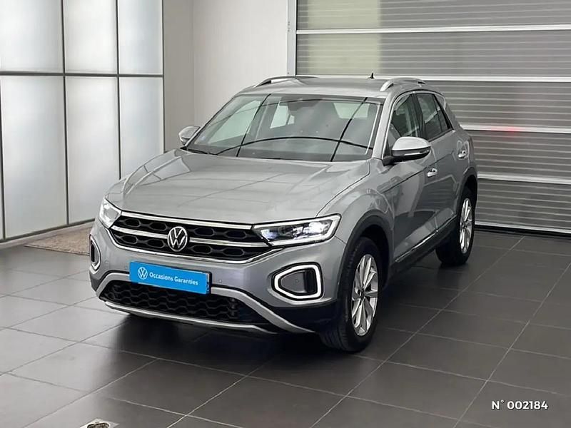 Gris Utilisé 2022 VW T-Roc Style SUV | 23 990 € (Bon prix) - Image 1/4