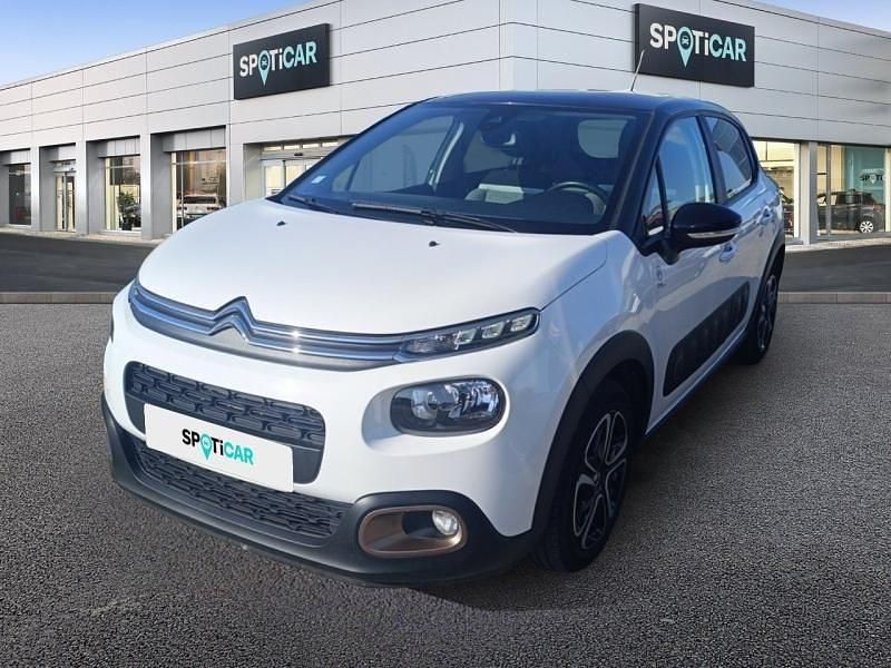 Blanc banqui Utilisé 2020 Citroën C3 Origins Citadine | 9 999 € (Prix juste) - Image 1/4
