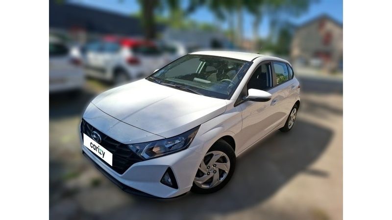 Blanc Utilisé 2022 Hyundai i20 Berline | 13 090 € (Prix juste) - Image 1/4