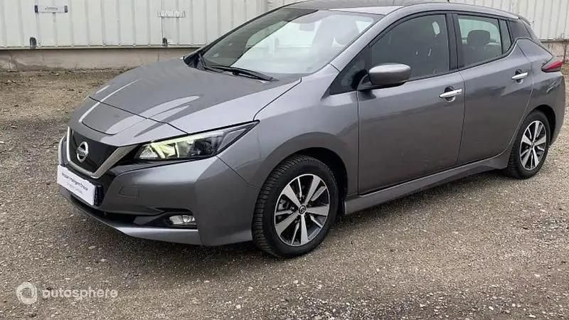 Gris Utilisé 2022 Nissan Leaf Acenta Citadine | 13 499 € (Bon prix) - Image 1/4