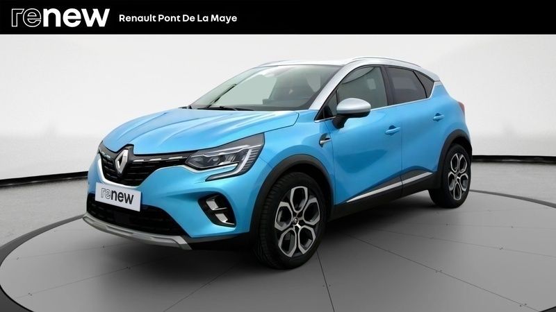 Bleu Utilisé 2021 Renault Captur Intens SUV | 16 980 € (Prix juste) - Image 1/4