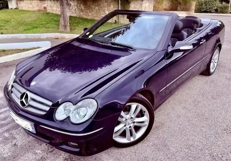 Occasion Mercedes CLK280 Avantgarde 231 ch (169 kW) 2006 Bleu Cabriolet