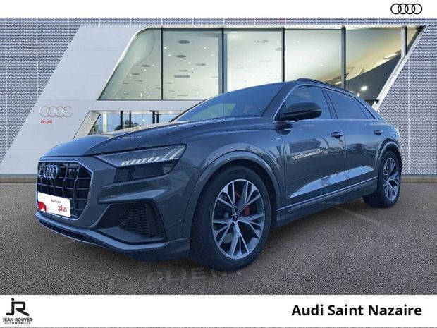 Gris Utilisé 2022 Audi Q8 Design SUV | 79 990 € (Prix cher) - Image 1/4