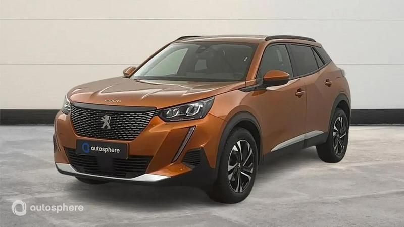 Orange Utilisé 2021 Peugeot 2008 Allure SUV | 14 499 € (Prix juste) - Image 1/4
