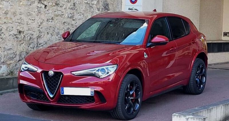 Rouge Utilisé 2018 Alfa Romeo Stelvio Quadrifoglio SUV | 52 990 € (Bon prix) - Image 1/4