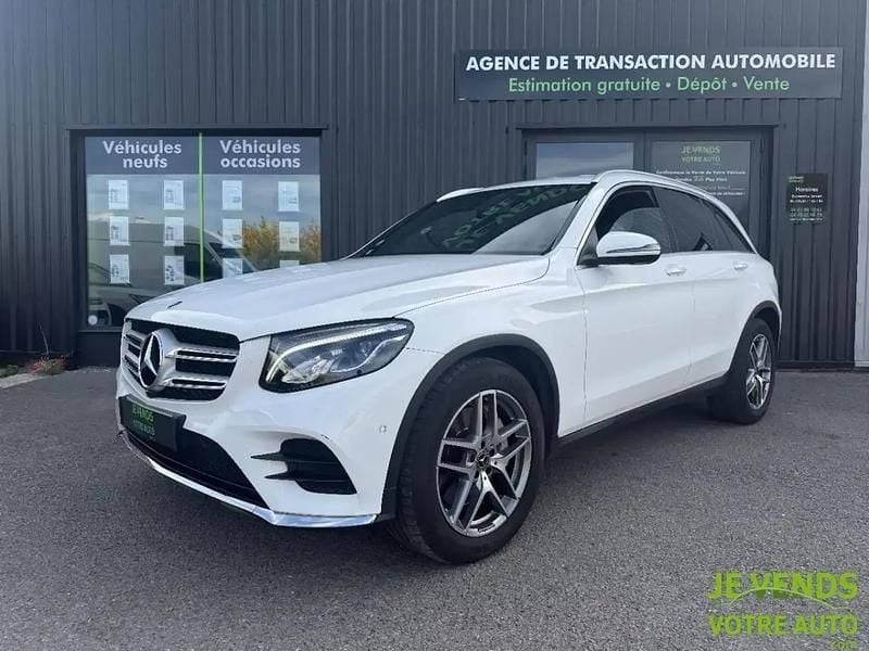 Blanc Utilisé 2018 Mercedes GLC220 Sportline SUV | 26 990 € (Super prix) - Image 1/4