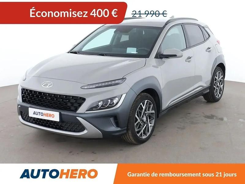 Gris Occasion 2023 Hyundai Kona SUV | 21 590 € (Super prix) - Image 1/2