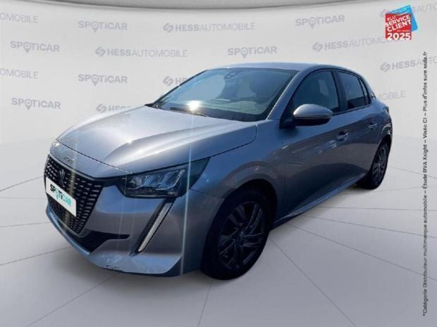 Gris Utilisé 2021 Peugeot 208 Style Citadine | 13 999 € (Prix juste) - Image 1/4