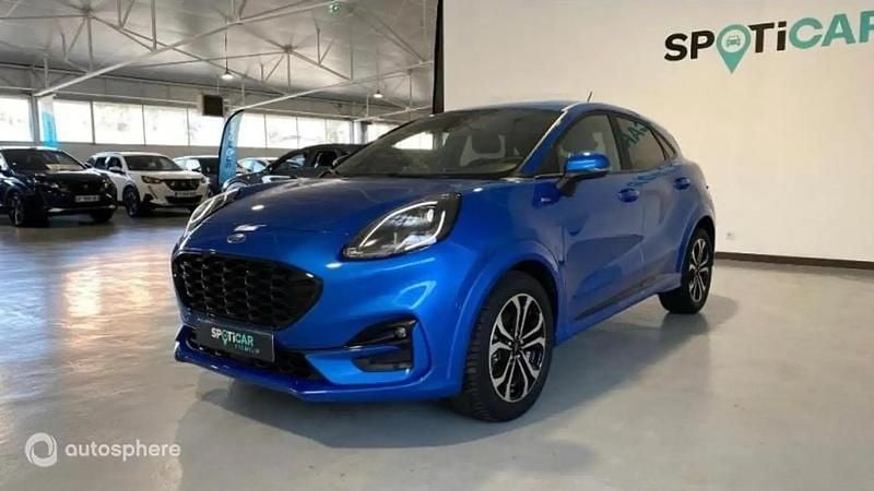 Bleu Utilisé 2023 Ford Puma Gen-E ST-Line X SUV | 21 999 € (Bon prix) - Image 1/4