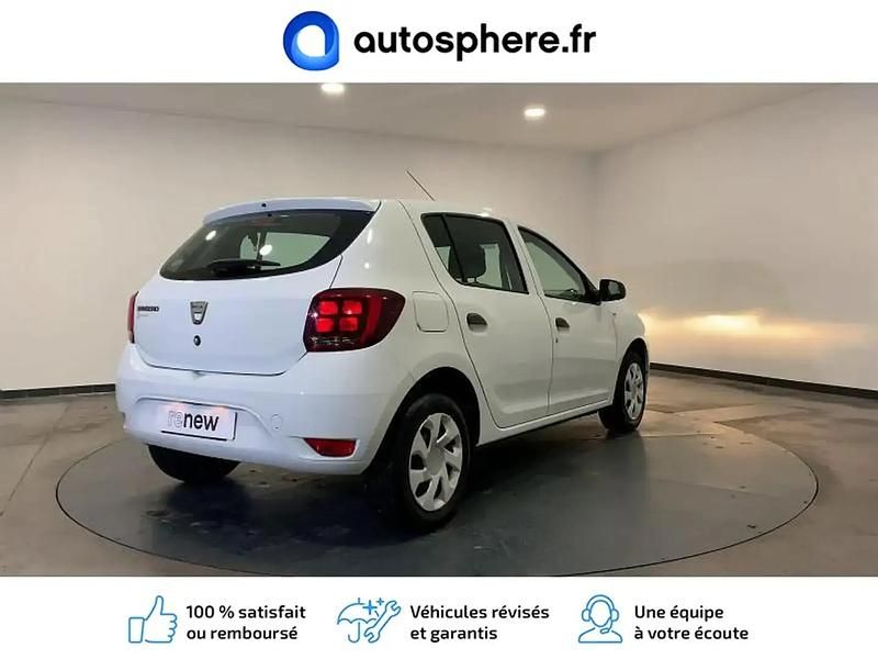 Occasion Dacia Sandero Acces 73 ch (53 kW) 2019 Blanc glacier Citadine