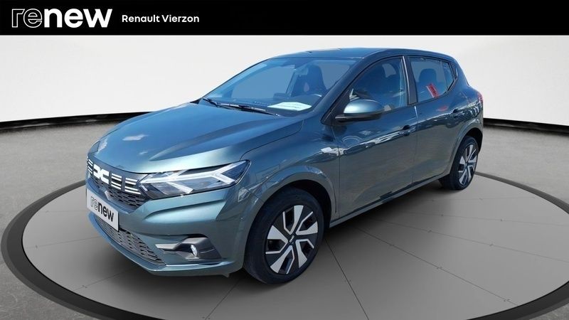 Vert Utilisé 2024 Dacia Sandero Expression Citadine | 13 990 € (Bon prix) - Image 1/4