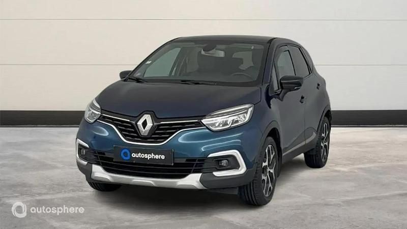 Bleu Occasion 2019 Renault Captur Intens SUV | 11 999 € (Prix juste) - Image 1/4