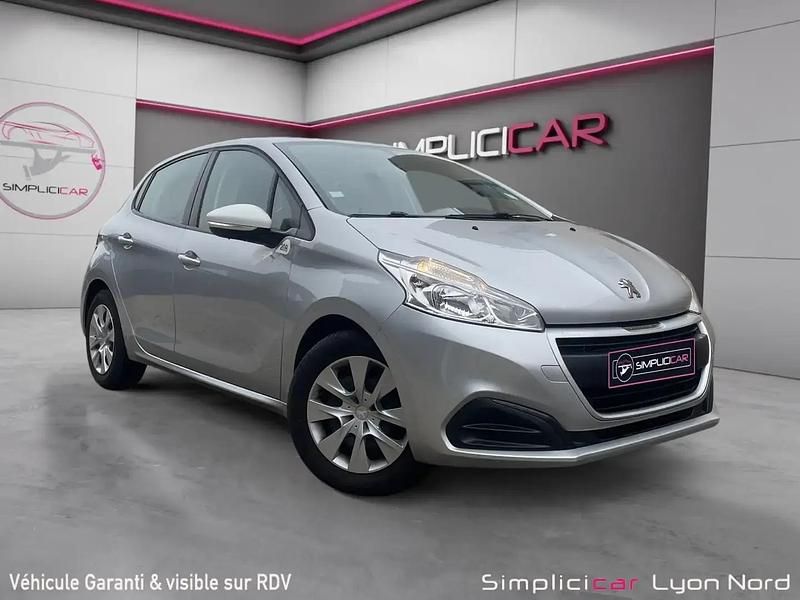 Gris Occasion 2018 Peugeot 208 Citadine | 5 980 € (Super prix) - Image 1/4