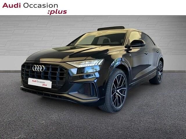 Noir orca métallisé Utilisé 2020 Audi Q8 S-Line SUV | 59 900 € - Image 1/4
