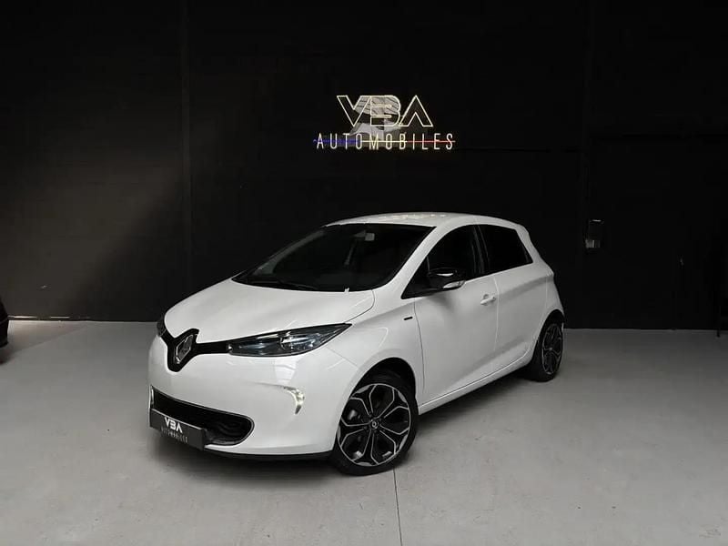 Blanc Utilisé 2019 Renault Zoe Iconic Citadine | 8 490 € (Super prix) - Image 1/4