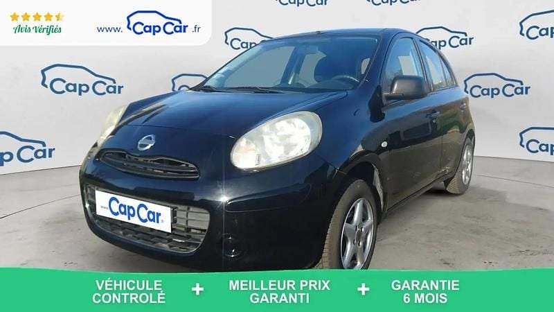 Noir Occasion 2011 Nissan Micra Acenta Citadine | 5 890 € (Bon prix) - Image 1/4