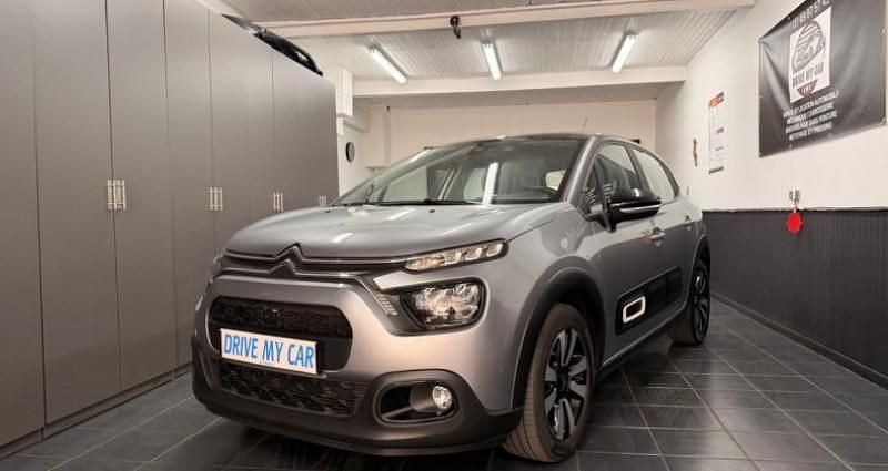 Gris Utilisé 2021 Citroën C3 PureTech Citadine | 12 990 € (Prix juste) - Image 1/4