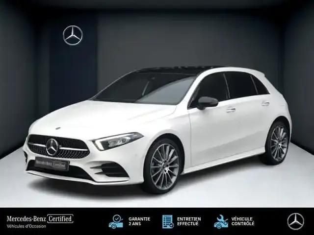 Blanc Occasion 2021 Mercedes A250 AMG line Berline | 27 890 € (Prix juste) - Image 1/4