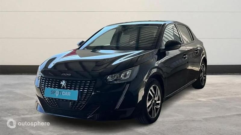 Noir Utilisé 2023 Peugeot 208 Allure Citadine | 16 799 € (Prix juste) - Image 1/4