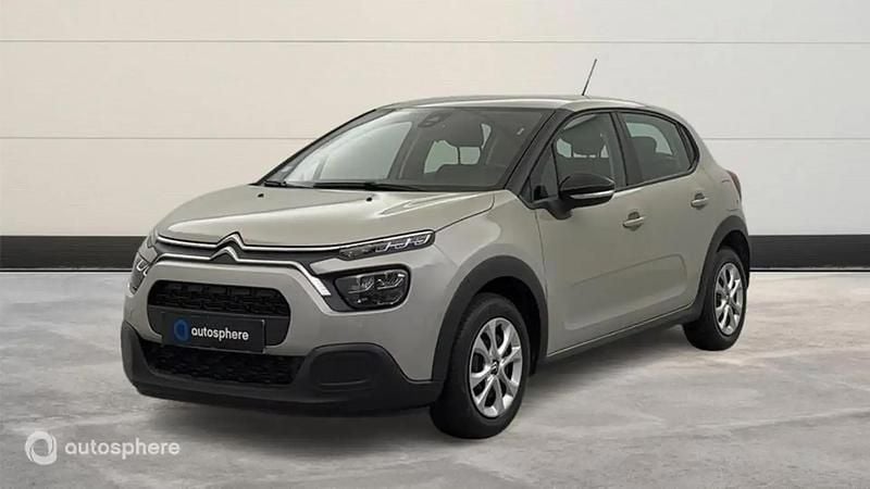 Jaune Utilisé 2021 Citroën C3 Feel Citadine | 9 499 € (Bon prix) - Image 1/4