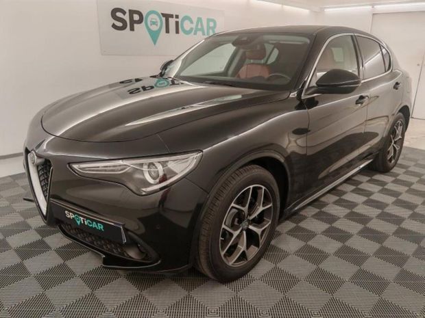 Noir Utilisé 2020 Alfa Romeo Stelvio Ti SUV | 30 990 € (Bon prix) - Image 1/4