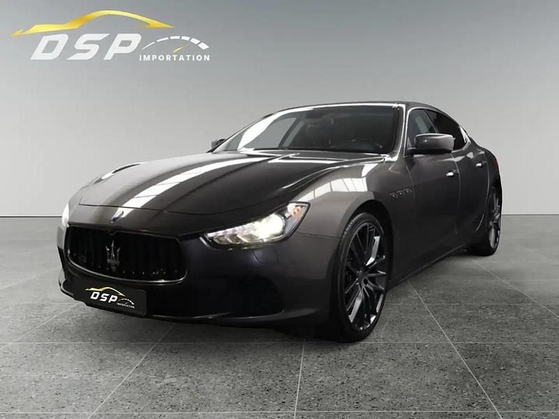 Gris Occasion 2014 Maserati Ghibli Berline | 29 490 € (Bon prix) - Image 1/4