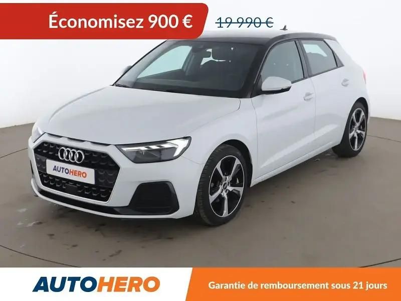Blanc Utilisé 2020 Audi A1 Sportback Advanced Citadine | 19 090 € (Prix juste) - Image 1/2