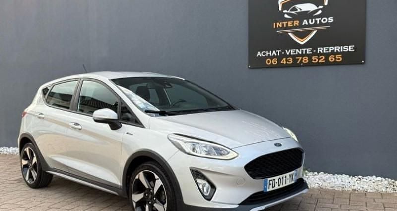 Gris Utilisé 2019 Ford Fiesta Active Citadine | 9 990 € (Super prix) - Image 1/4