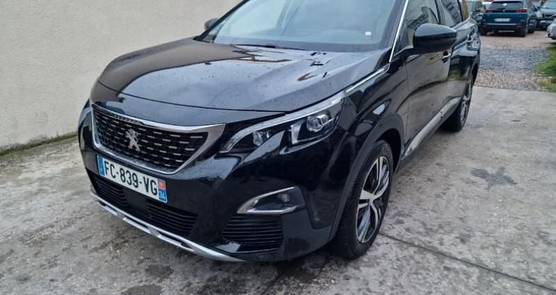 Noir Utilisé 2018 Peugeot 5008 Allure Monospace | 15 450 € - Image 1/4