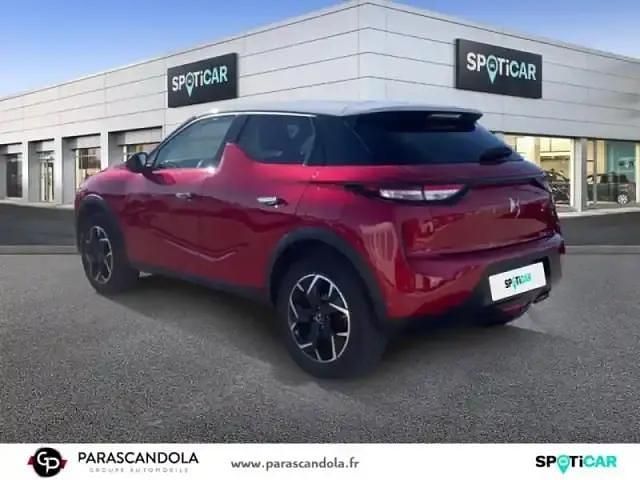 Occasion DS Automobiles DS3 Crossback Connected Chic 2020 Rouge rubi (m)  toit blanc opale SUV
