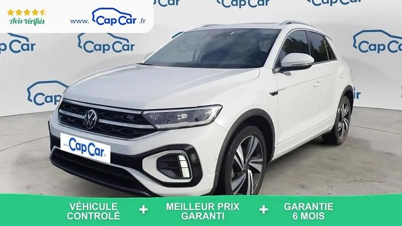 Blanc Utilisé 2022 VW T-Roc R-line SUV | 24 490 € (Bon prix) - Image 1/4