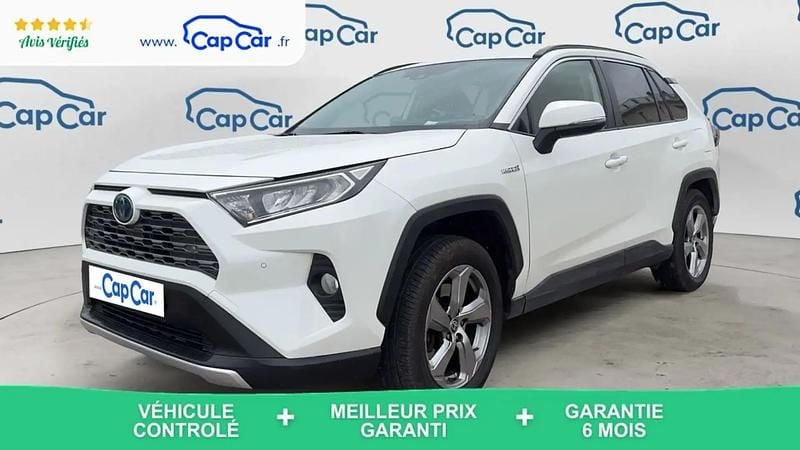 Blanc Utilisé 2021 Toyota RAV4 Hybrid SUV | 26 990 € (Super prix) - Image 1/4