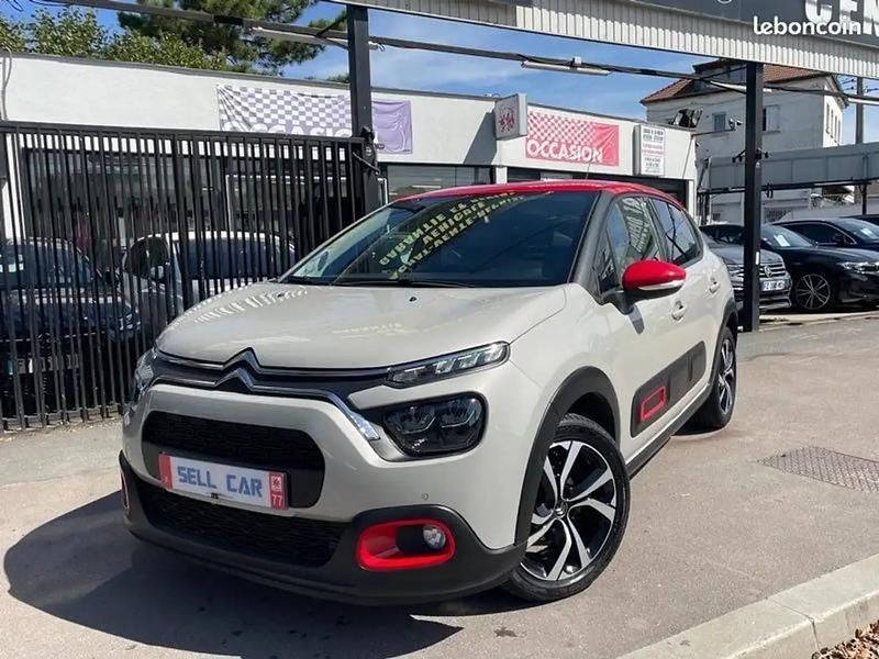 Beige Utilisé 2021 Citroën C3 Shine Citadine | 11 900 € (Prix juste) - Image 1/4