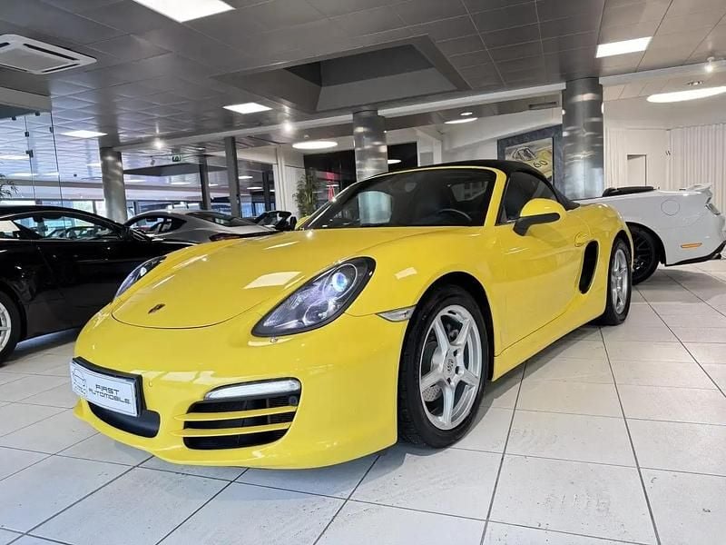 Occasion Porsche Boxster 269 ch (197 kW) 2013 Jaune Cabriolet
