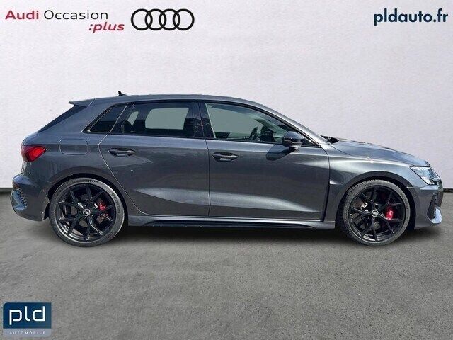 Occasion Audi RS3 Sportback Design 400 ch (294 kW) 2022 Gris daytona nacré Citadine