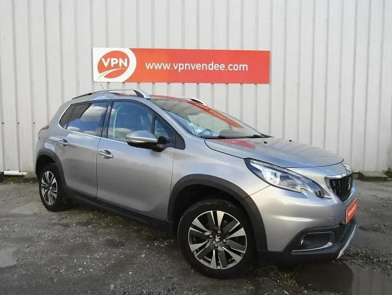 Gris Occasion 2019 Peugeot 2008 Allure SUV | 9 990 € (Super prix) - Image 1/4