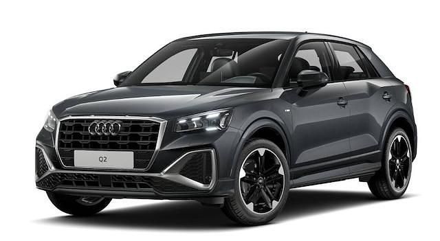 Gris daytona nacré Utilisé 2025 Audi Q2 S-Line SUV | 39 900 € (Prix cher) - Image 1/4