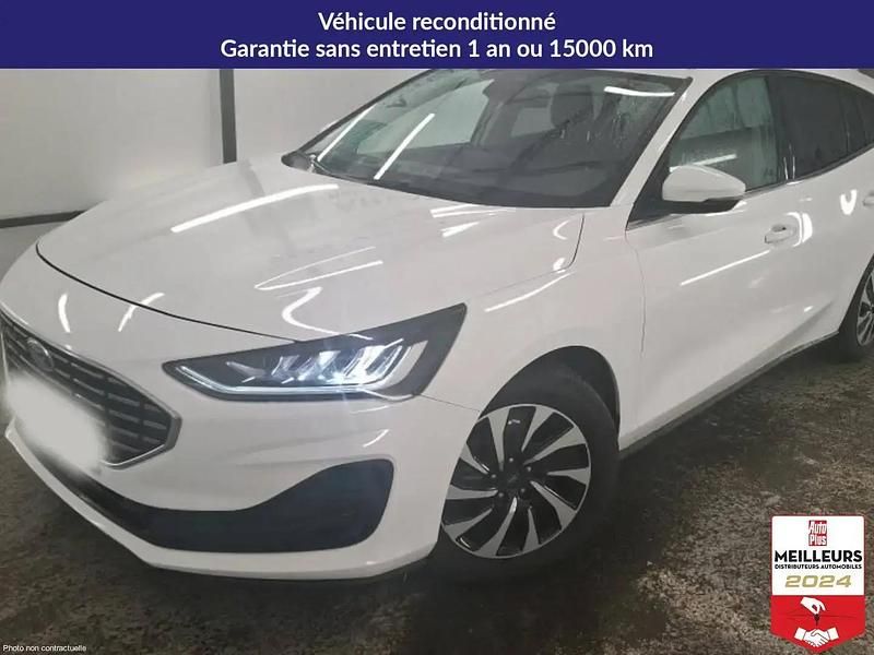 Blanc Occasion 2022 Ford Focus Business Edition Break | 18 900 € (Prix juste) - Image 1/4