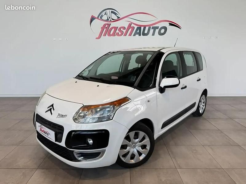 Blanc Utilisé 2009 Citroën C3 Picasso Comfort Monospace | 4 900 € (Prix cher) - Image 1/4