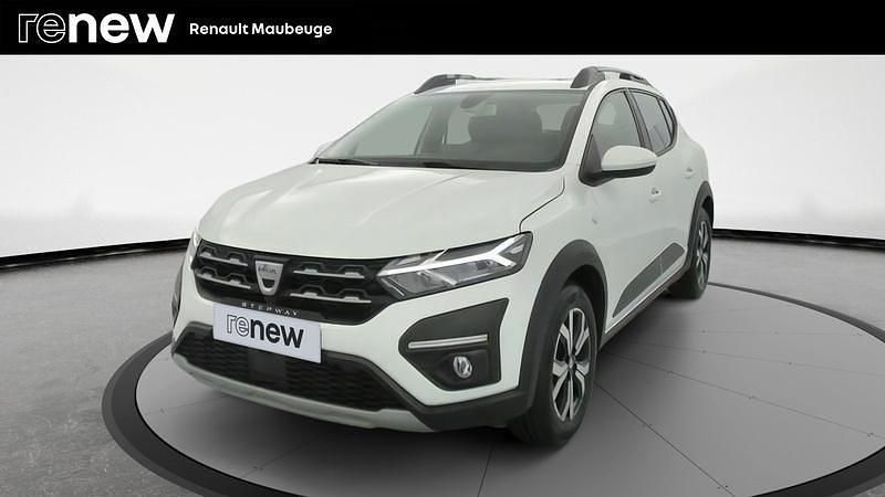 Blanc Utilisé 2022 Dacia Sandero Comfort Citadine | 13 999 € (Prix juste) - Image 1/4