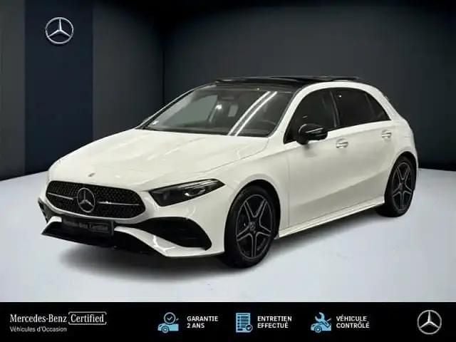 Occasion Mercedes A200 AMG line 163 ch (119 kW) 2024 Blanc polaire non métallisé Berline