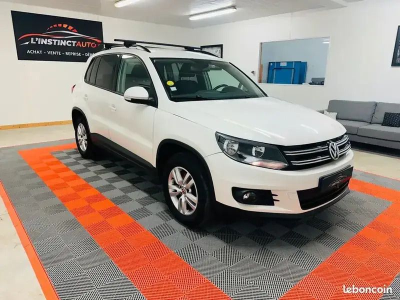 Blanc Utilisé 2013 VW Tiguan SUV | 10 990 € (Prix juste) - Image 1/4