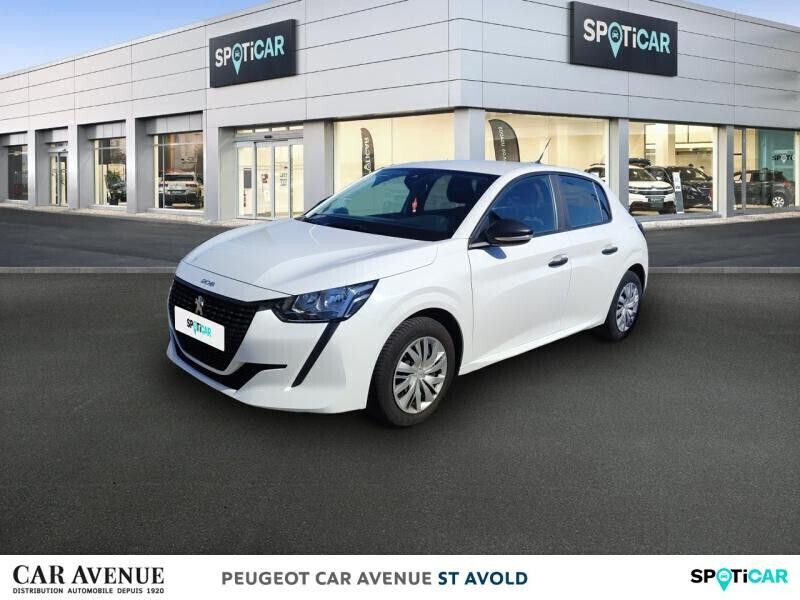 Blanc banquise (o) Utilisé 2022 Peugeot 208 S Citadine | 9 976 € (Prix juste) - Image 1/1