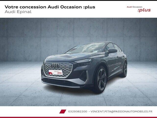 Gris gravier Utilisé 2025 Audi Q4 Sportback e-tron S-Line SUV | 62 500 € - Image 1/4