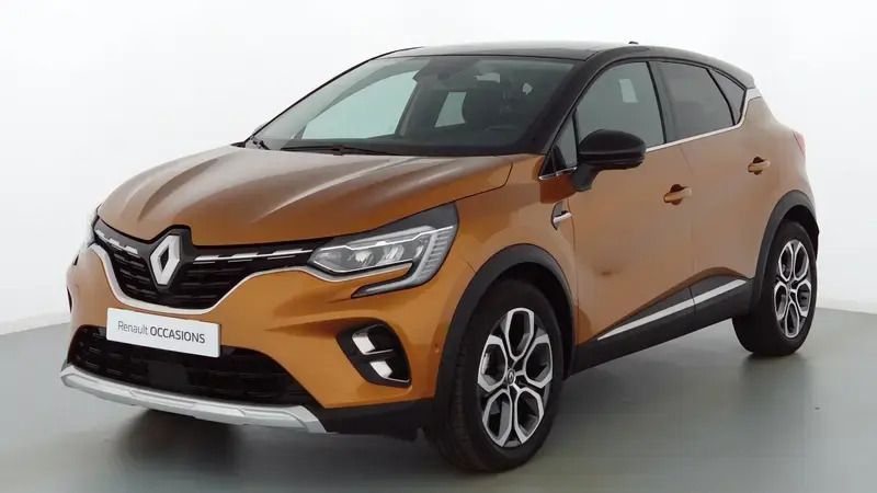 Orange Utilisé 2021 Renault Captur Intens SUV | 18 999 € (Prix juste) - Image 1/4