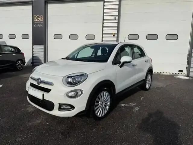 Blanc gelato pastel extrasérie Occasion 2018 Fiat 500X Lounge SUV | 11 990 € (Bon prix) - Image 1/4