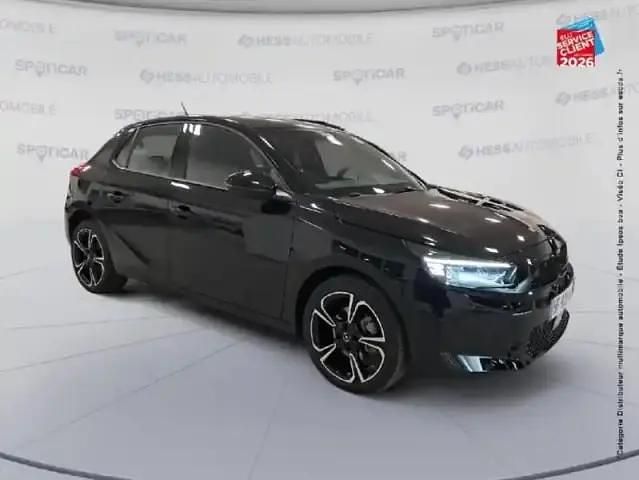 Nouvelle Opel Corsa GSe 102 ch (75 kW) 2025 Noir Berline