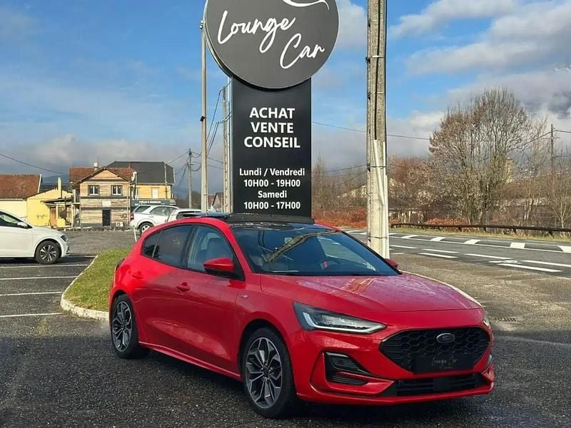 Rouge Occasion 2023 Ford Focus ST-Line X Berline | 19 490 € (Prix juste) - Image 1/4