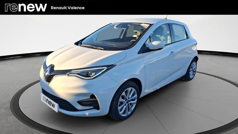Blanc Utilisé 2020 Renault Zoe Zen Citadine | 8 900 € (Bon prix) - Image 1/4