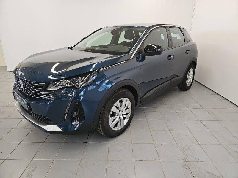 Bleu Utilisé 2022 Peugeot 3008 Active SUV | 20 789 € (Prix juste) - Image 1/4